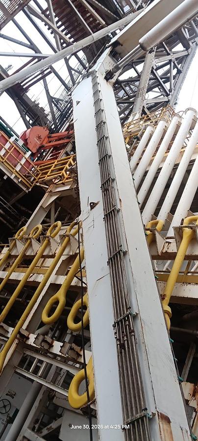 Used Hydralift Knuckle boom 15 Ton crane KMCVCT 2806