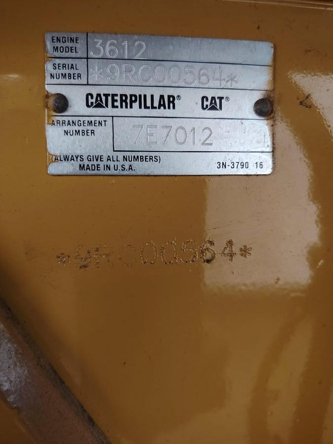 New Caterpillar 3612 Dual Fuel Engines