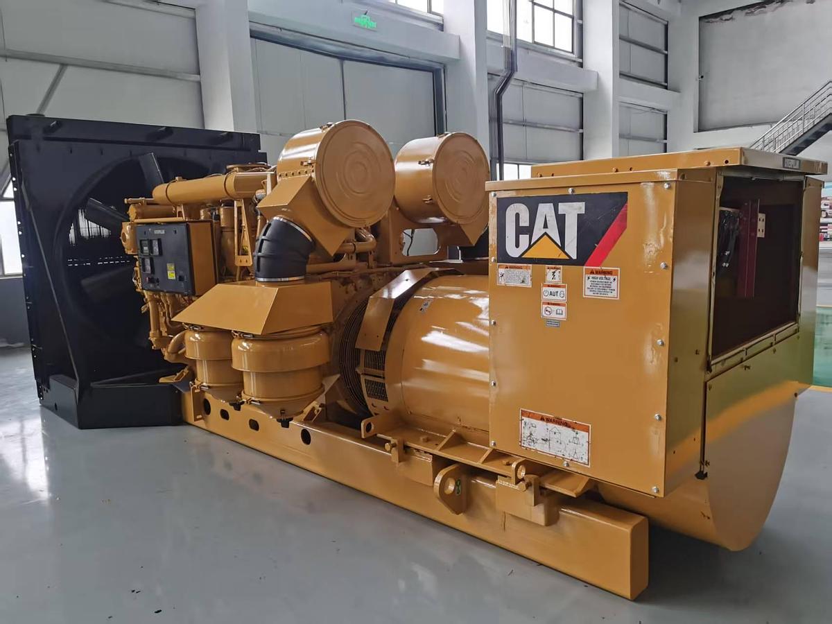 Refurbished Caterpillar 3512B 600V 50 Hz Rebuilt generators.