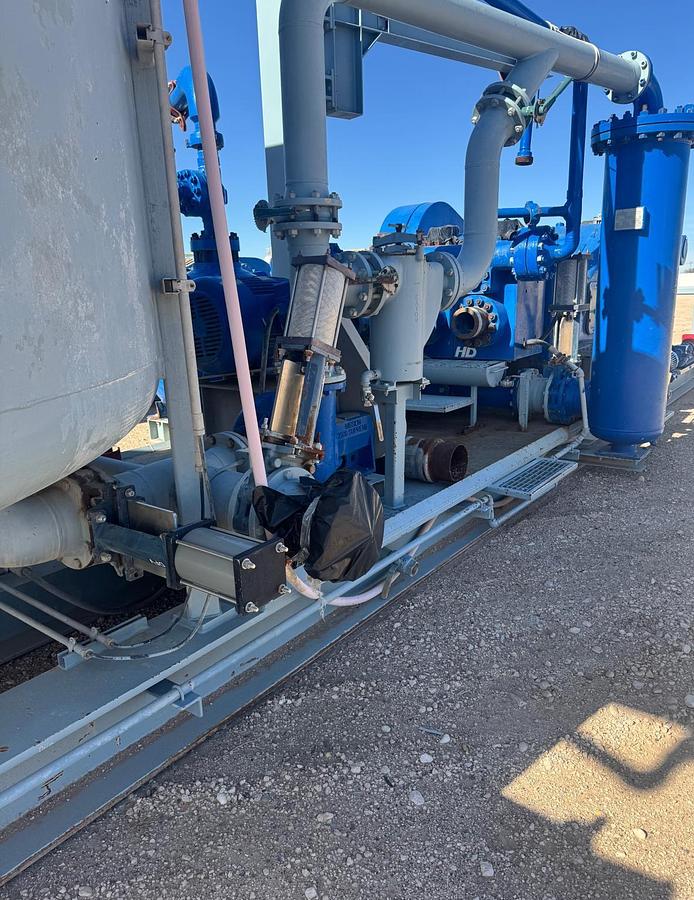 Used Gardner Denver PZ11 mud pumps x 2 units in good condition located in the USA