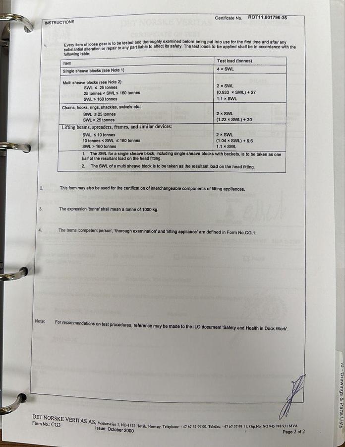 Used 2011 National Oilwell Varco Knuckle Boom Crane