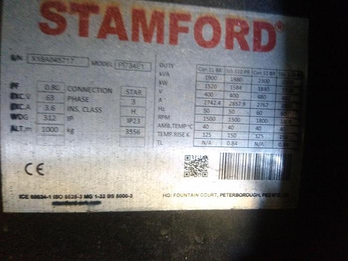 2021 Perkins 4012-46TAG2A New Containised generator.