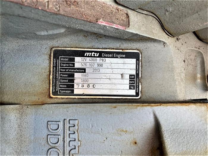 2013 MTU 12V 40000 P83