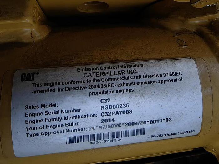 Caterpillar C32 New marine generator sets