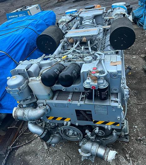 Used MTU 16V2000 marine engine with Nico gearbox