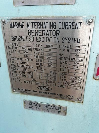 Used 2008 Wartsila 8L20