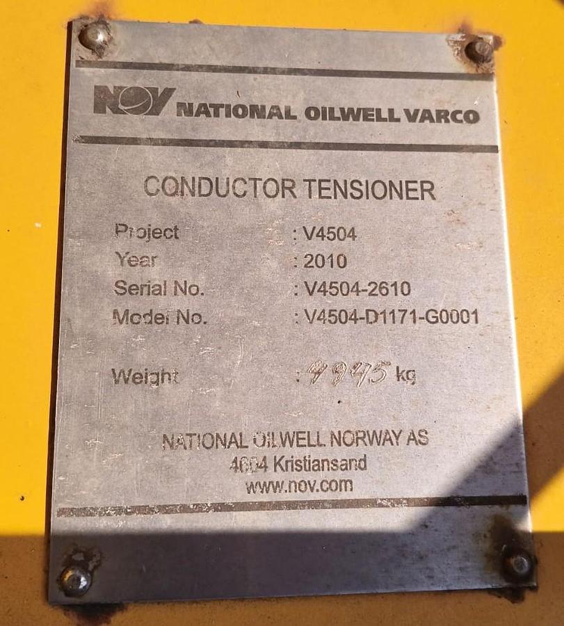 Used 2011 National Oilwell Varco BOP Skid