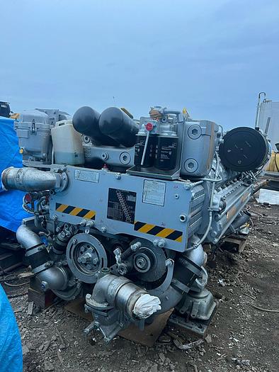 Used MTU 16V2000 marine engine with Nico gearbox