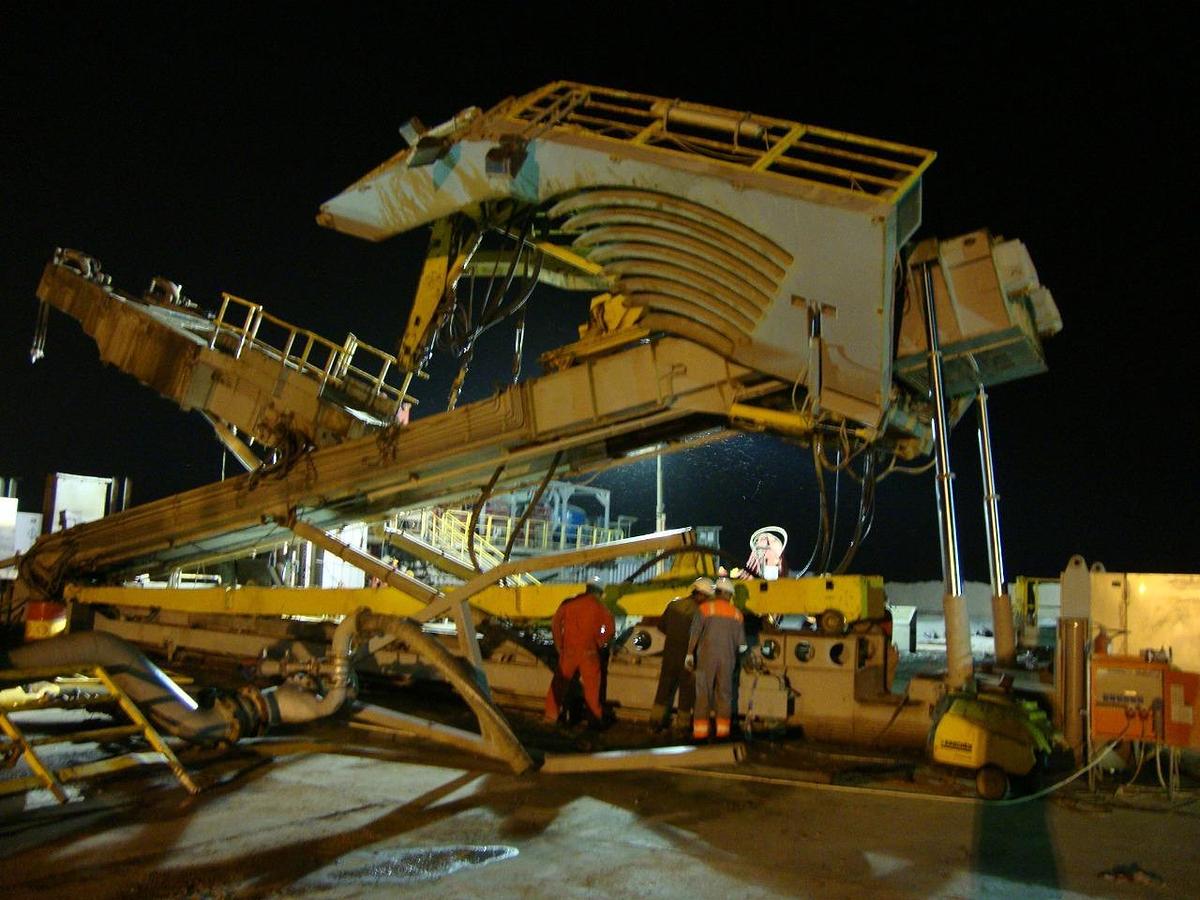 Used TTS 250 Ton Rack & Pinion Land Drilling Rig