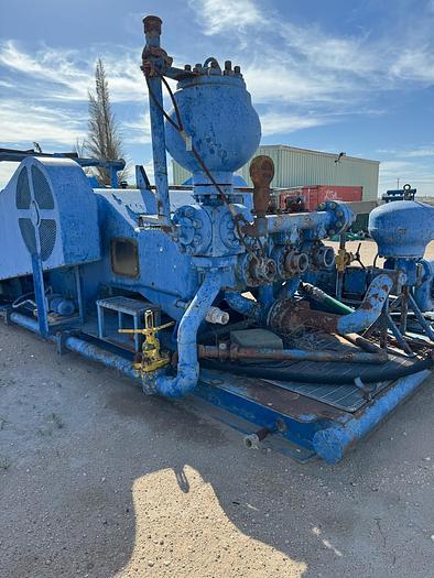 Used Gardner Denver PZ11 mud pumps x 2 units in good condition located in the USA