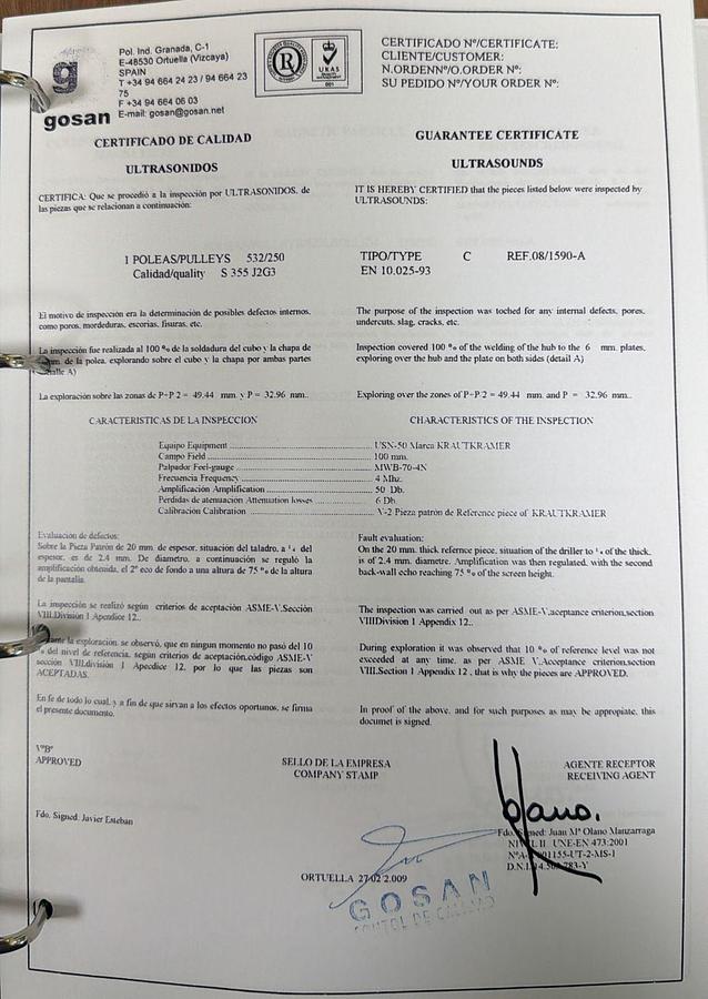 Used 2011 National Oilwell Varco Knuckle Boom Crane