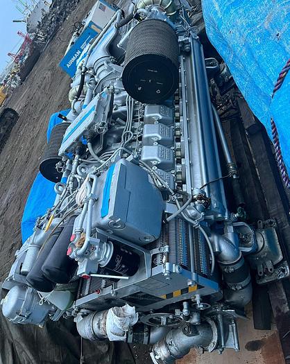 Used MTU 16V2000 marine engine with Nico gearbox