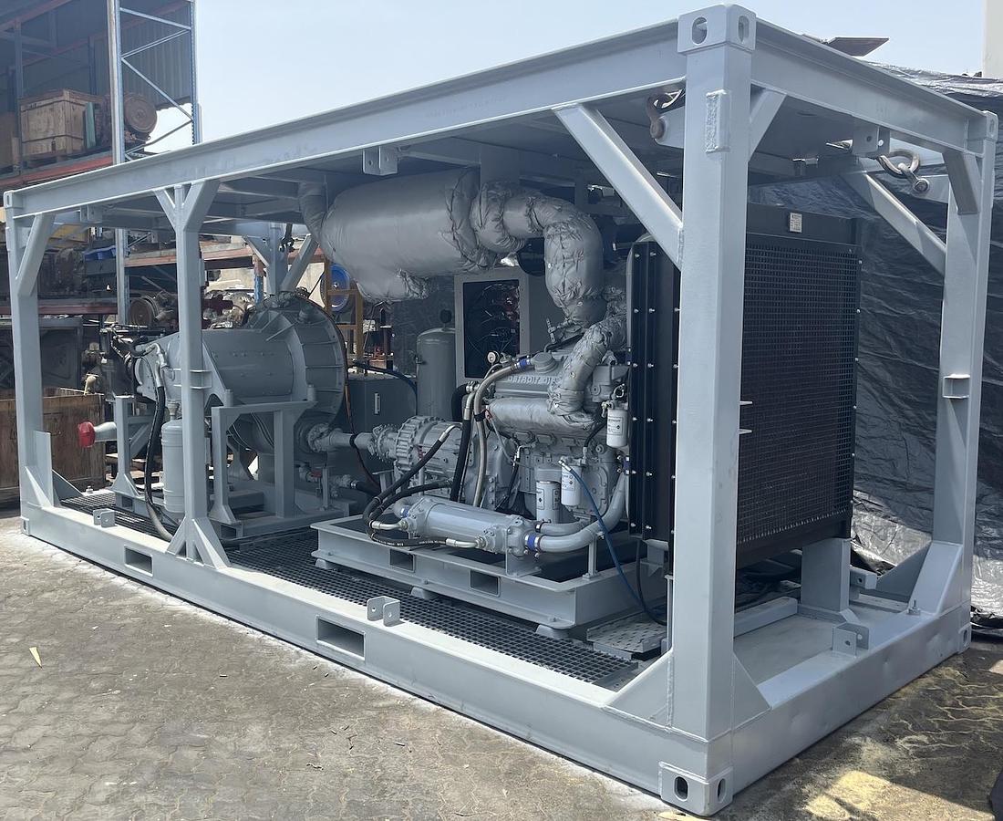Used 450HP HD-500 TRIPLEX PUMP UNIT