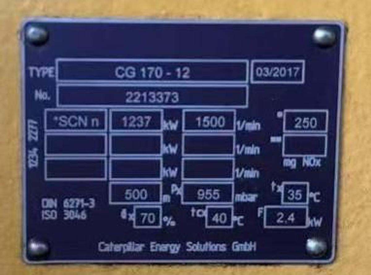 2017 Caterpillar CG 170-12