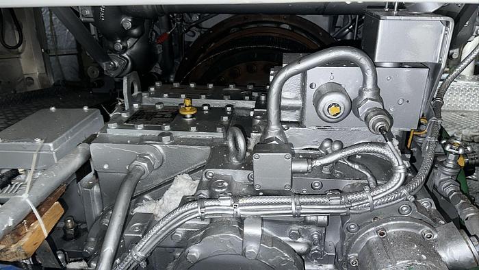 Used MTU 16V2000 marine engine with Nico gearbox