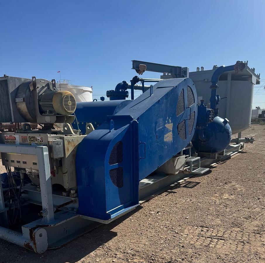 Used Gardner Denver PZ11 mud pumps x 2 units in good condition located in the USA
