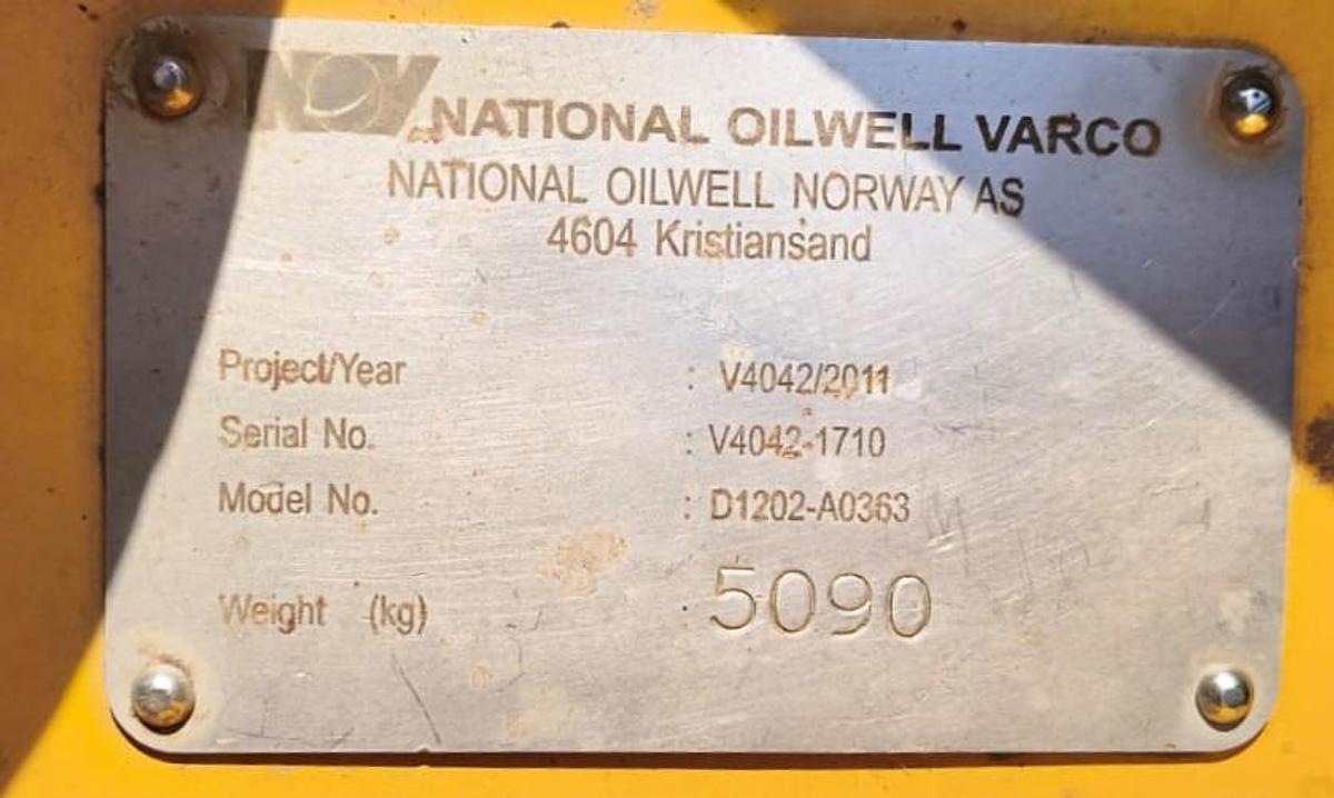 Used 2011 National Oilwell Varco BOP Skid