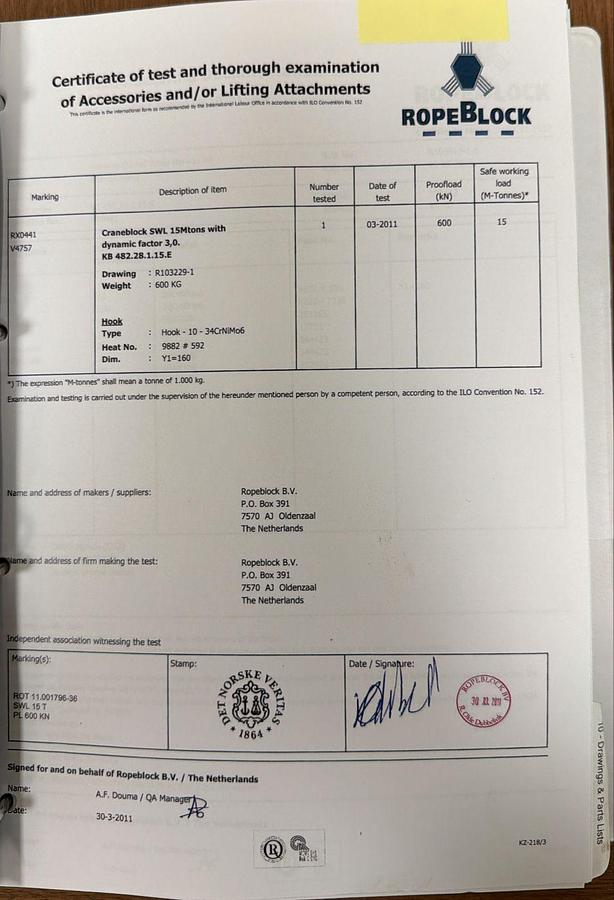 Used 2011 National Oilwell Varco Knuckle Boom Crane