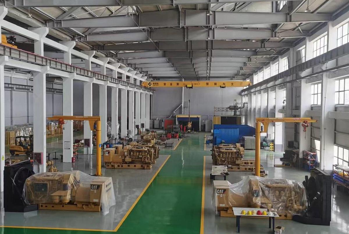 Refurbished Caterpillar 3512B 600V 50 Hz Rebuilt generators.