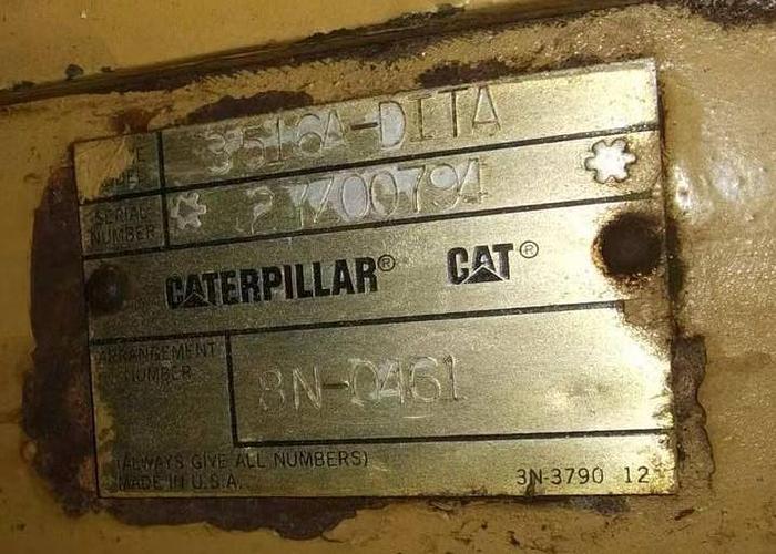Used Caterpillar 3516, 3512, 3412, 3406, 3304 Engines and generators