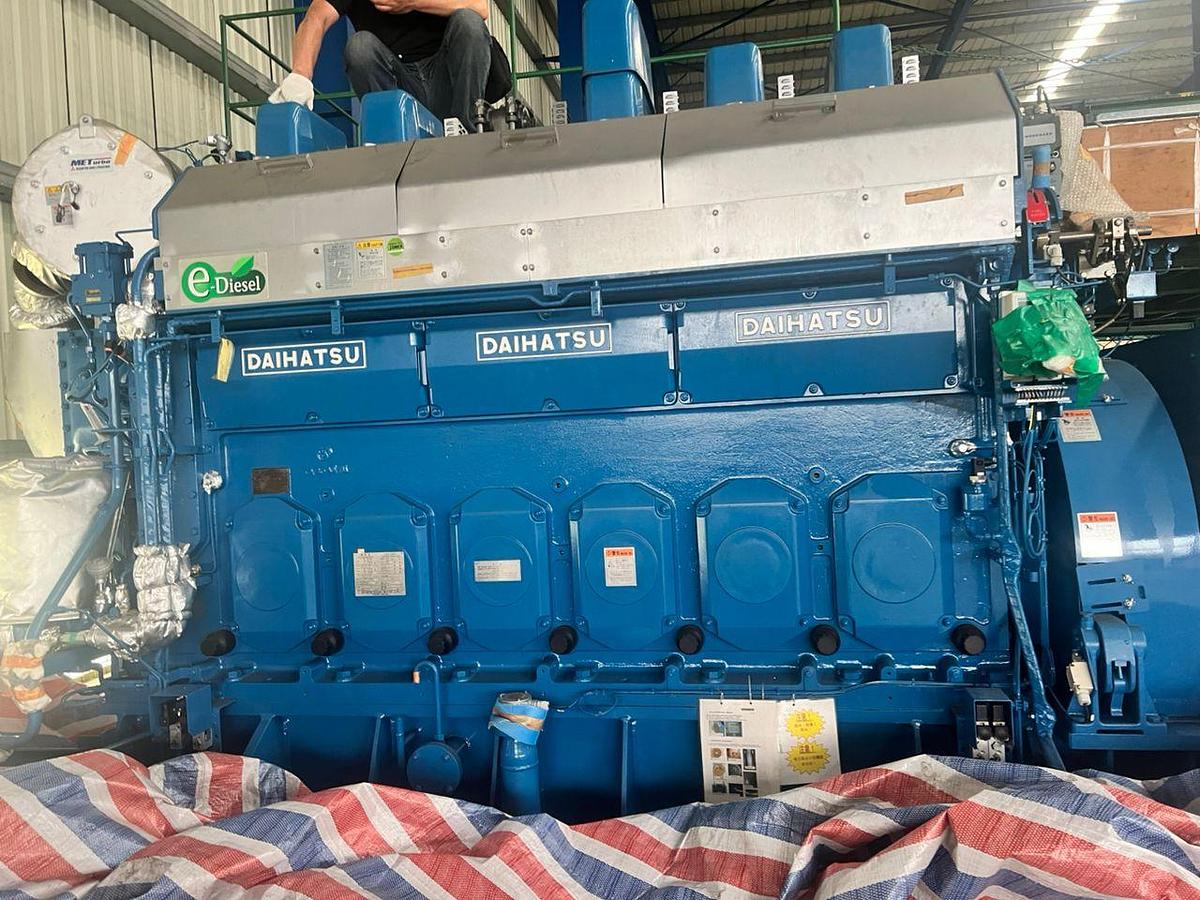 2025 Daihatsu 6DE23e marine diesel generator