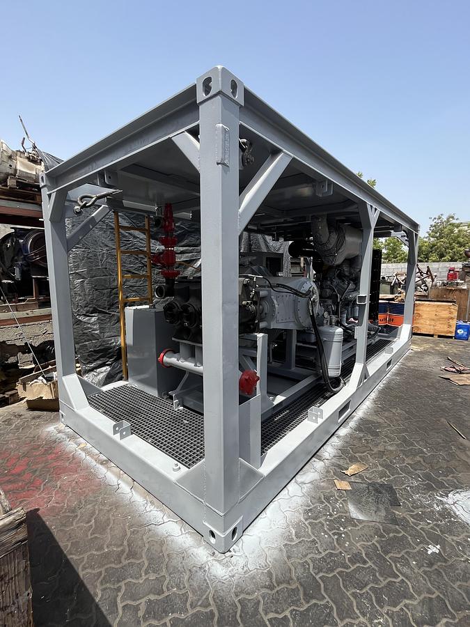 Used 450HP HD-500 TRIPLEX PUMP UNIT