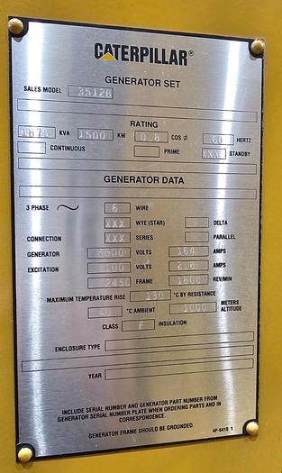 2005 Caterpillar 3512B