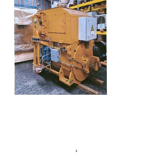 Used Siemens Alternators and Induction motors