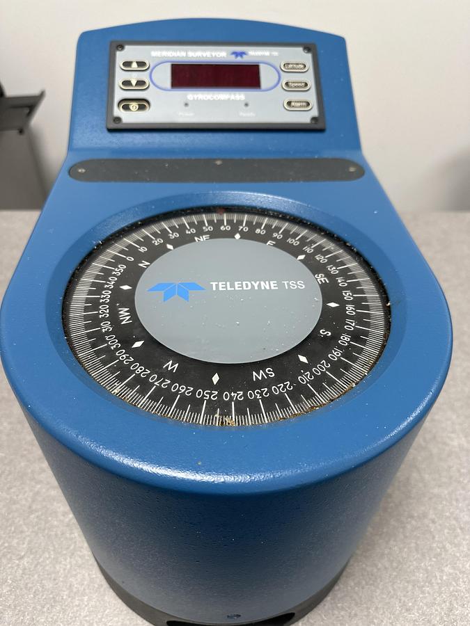 Used Teledyne TSS Meridian Surveyor Marine Gyrocompass – 24V DC