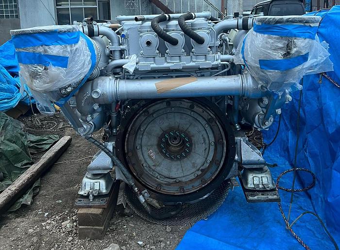 Used MTU 16V2000 marine engine with Nico gearbox