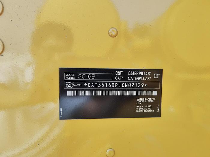 Caterpillar 3516B New generators built 2023