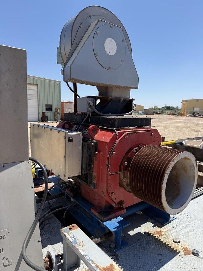 Used AmeriMex AMD 1600 550 motor with blower