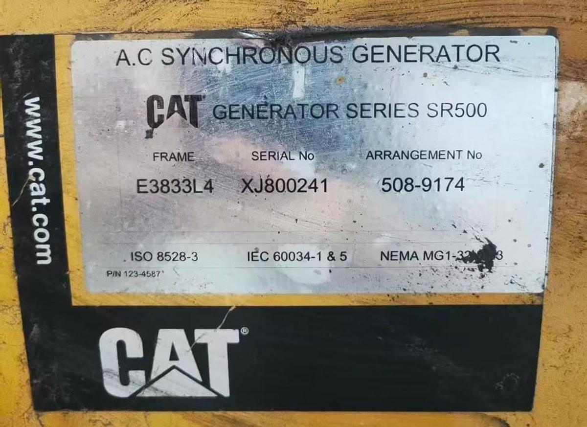 Caterpillar 3412TTA New Generator sets.