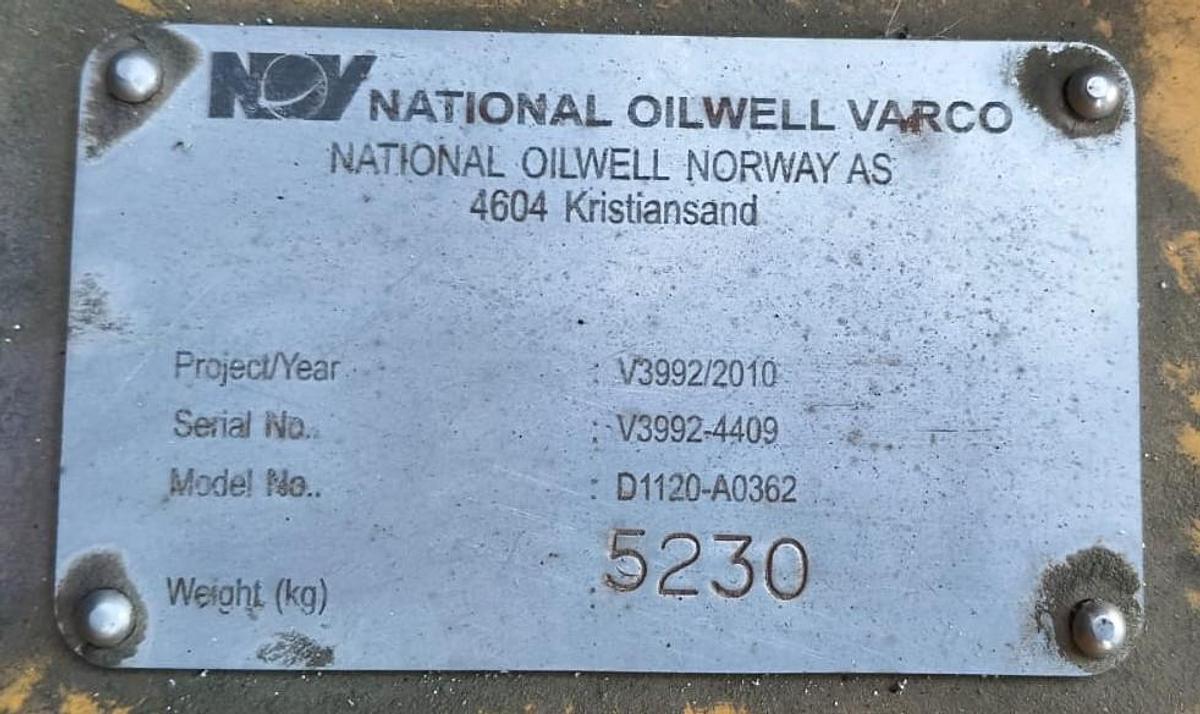 Used 2011 National Oilwell Varco BOP Skid