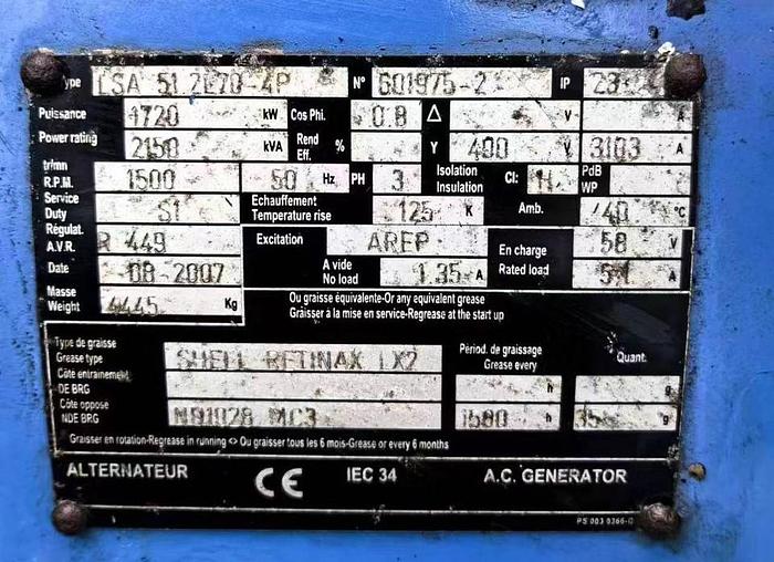 Used 2006 MTU 16V4000G23