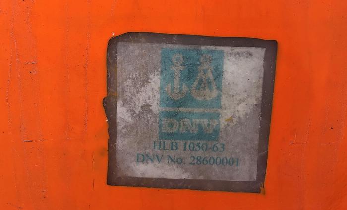 Rescue boat enclosed New with Davit