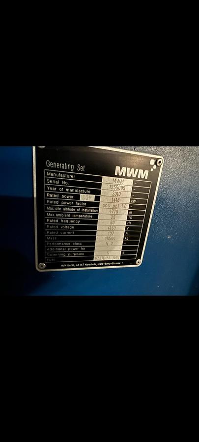 2010 MWM TCG 2020 V16K