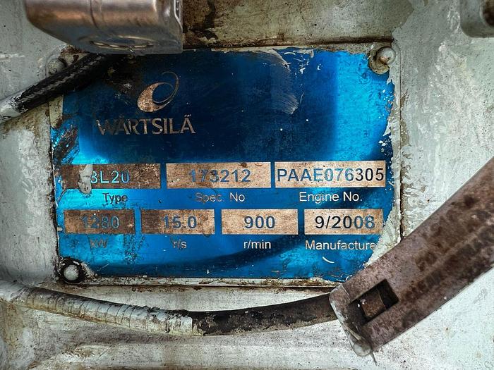 Used 2008 Wartsila 8L20