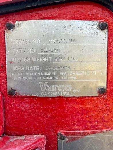 Refurbished 2004 Varco ST-80