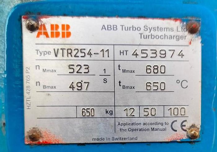 Used Bergen KRMB-9 Marine Propulsion engines x 2 sets