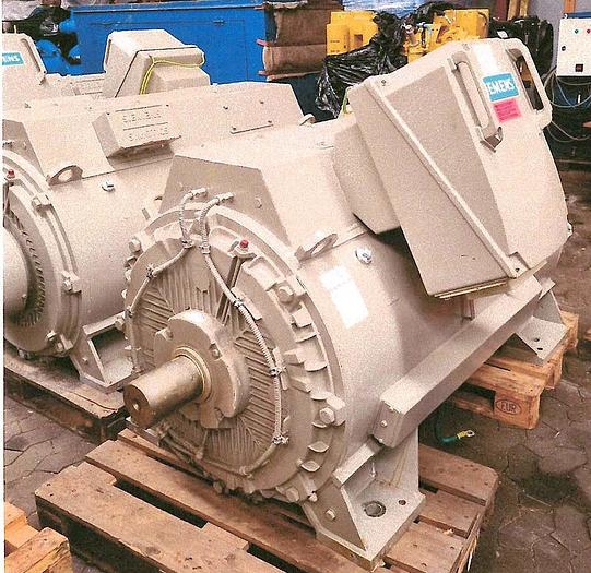 Used Siemens Alternators and Induction motors
