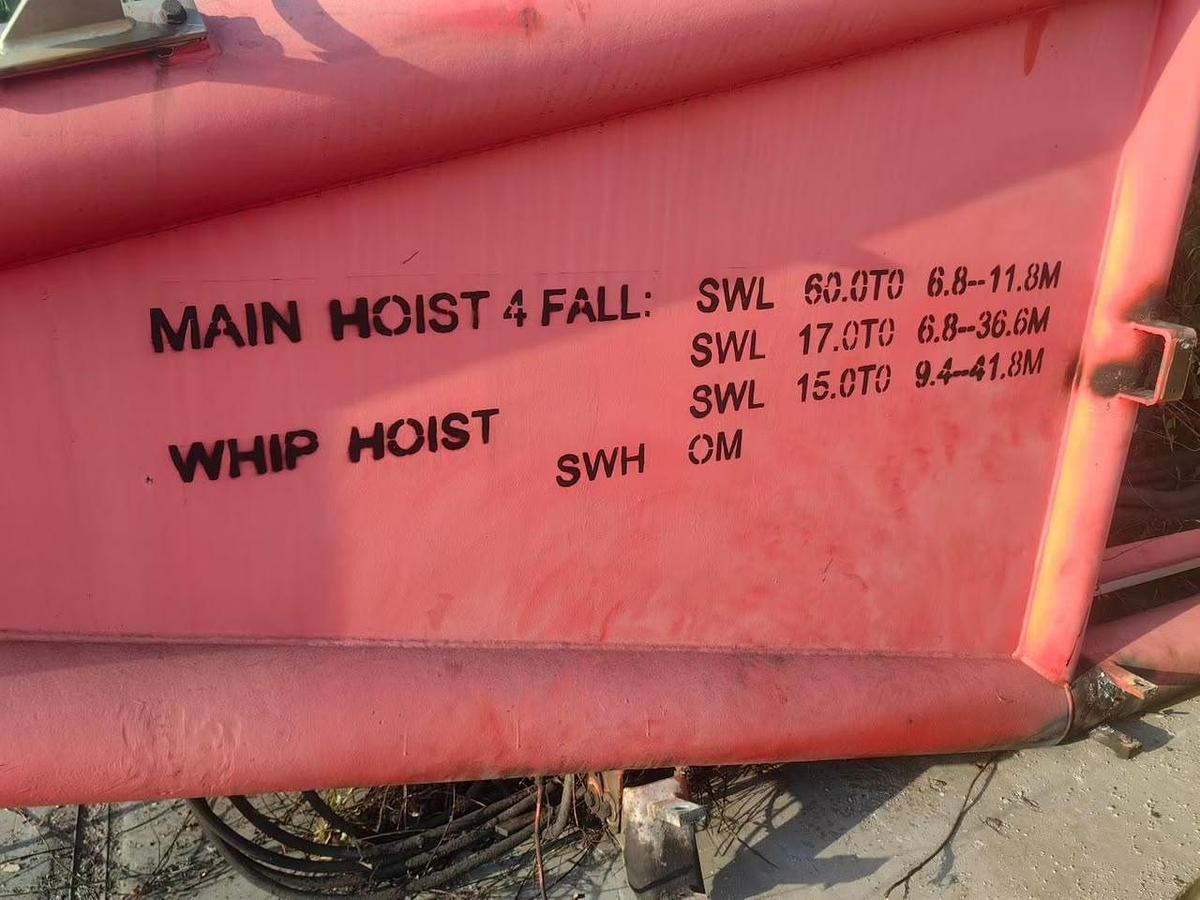 Used Liebheer Crane 60 Ton