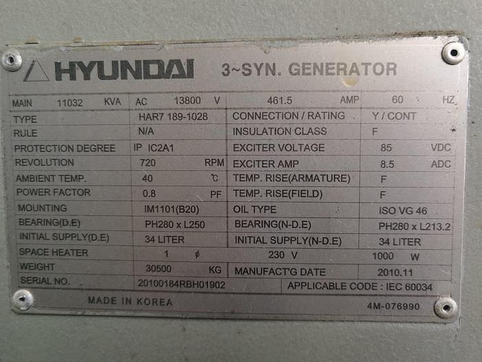 MAN STX 18V32/40 HFO or MDO generators New