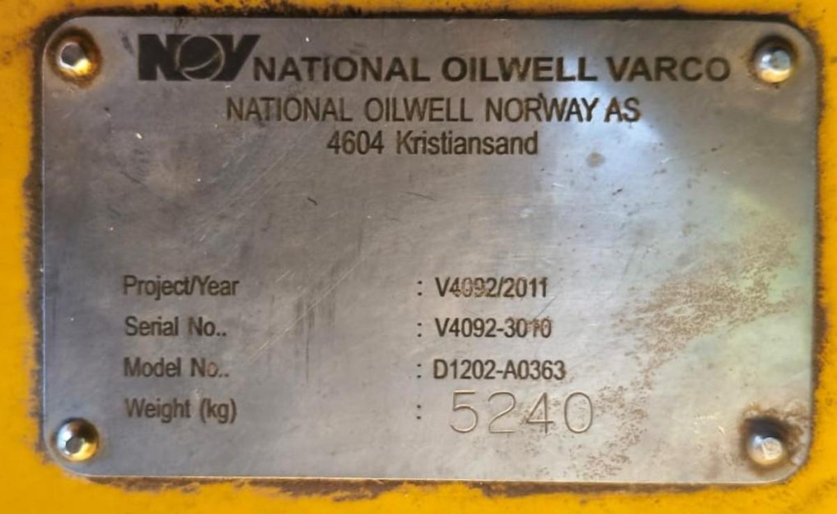 Used 2011 National Oilwell Varco BOP Skid