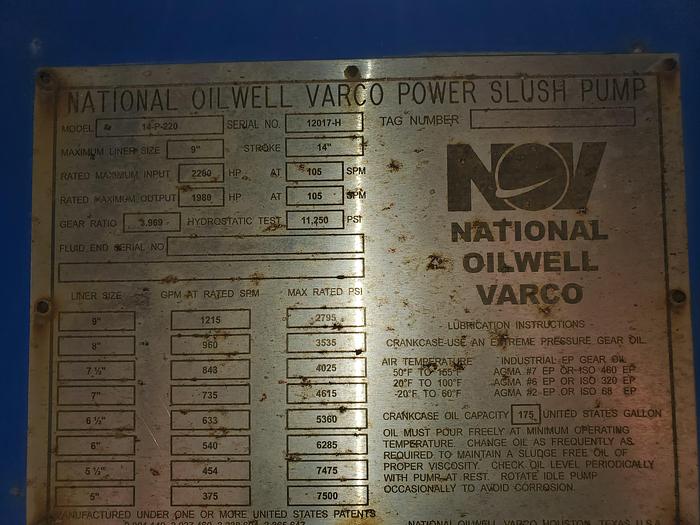 National OilWell Varco 14P220
