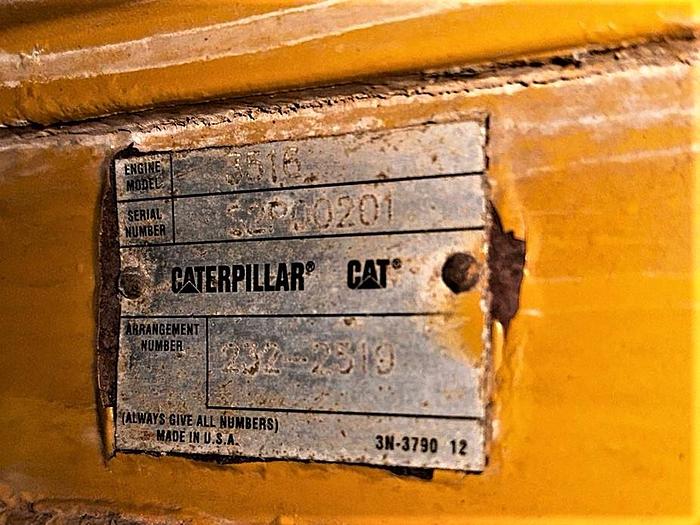 Used Caterpillar 3516 generators 600V for Drilling application