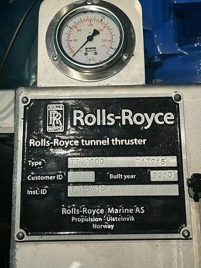 2010 Rolls Royce Thrusters x 4  TT 2200