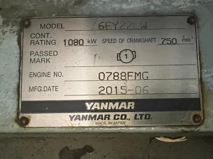 Yanmar 6EY22LW New Marine generators