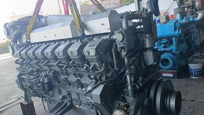 Used Mitsubishi S16R2-G1MPTK Marine propulsion engine built year 2021 x 2 units