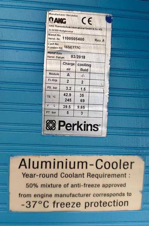 2018 Perkins 4016-61TRG3
